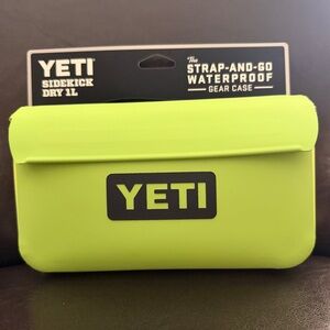 Yeti Sidekick Dry 1L Waterproof Case - Venom Green New Release
